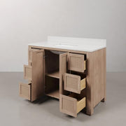 Water Creation 48" Width / Toffee Latte / 1 Bathroom Vanities
