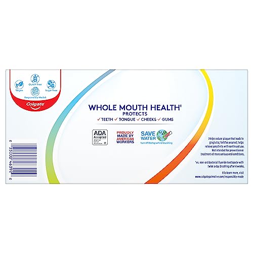 Colgate whitening / 4.8 Ounce (Pack of 2) / 1 Toothpaste