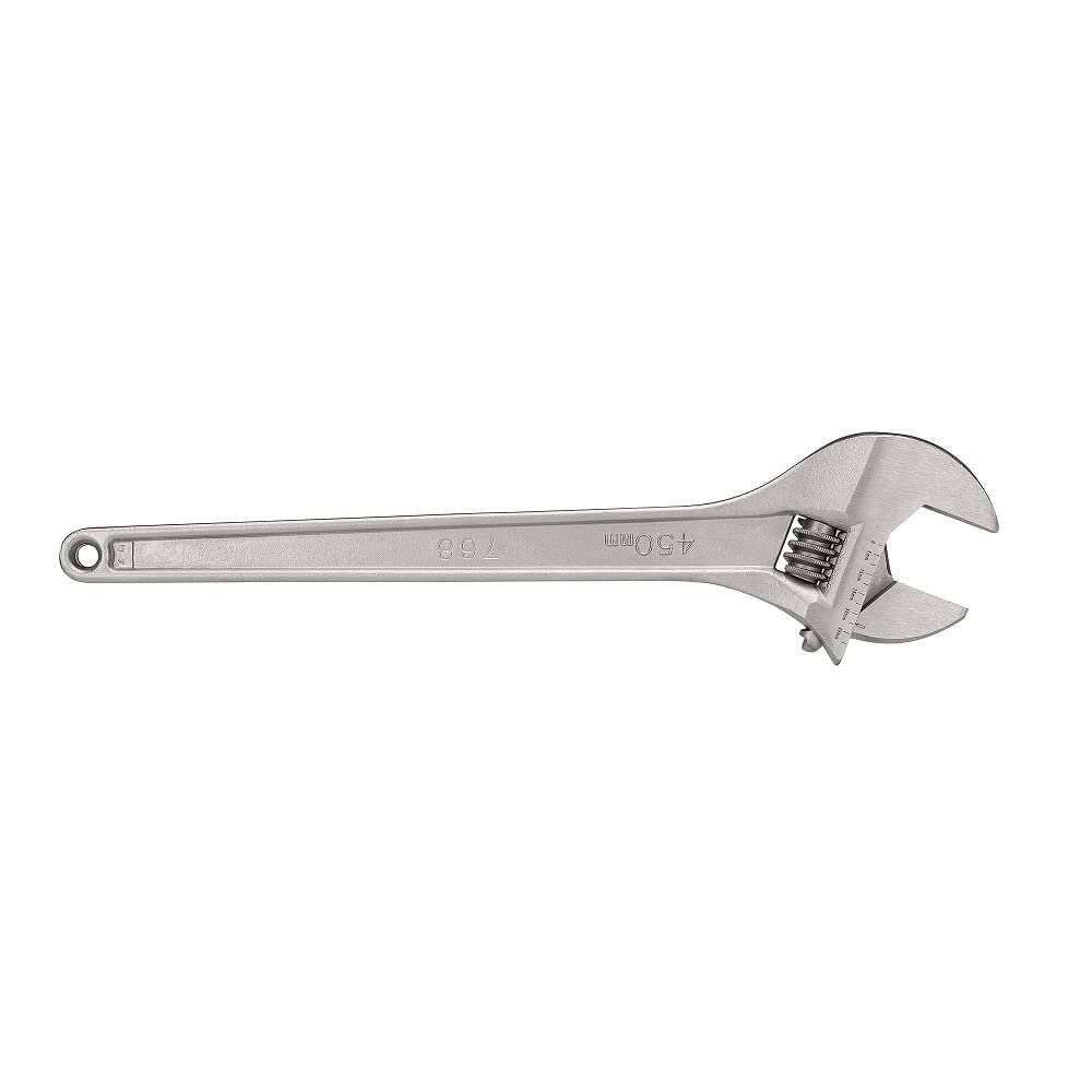 768 Adjustable Wrench by RIDGID – Small, Alloy Steel, Silver, Model 86927