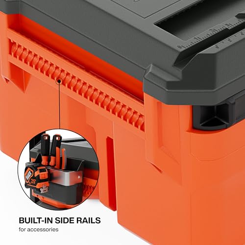 KLEIN TOOLS Medium / Orange / 100.0 pounds Tool Boxes