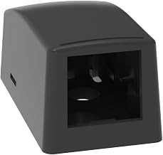 Panduit CBX1BL-A 1-Port Low-Profile Mini-Com Surface Mount Box, Black