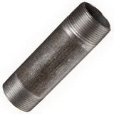 Anvil 1/2" X 3-1/2" Black Steel Pipe Nipple by Anvil International – 3.5"L x 0.84"W x 3.5"H, Alloy Steel, Black, Model 0830015400