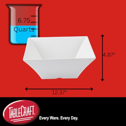 Tablecraft White / 6.75 Quart / 6.75 quarts Serving Bowls