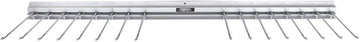 H A Sparke Company SRK-4 Kitchen Utensil Rack 48" Long, 16 Hangers