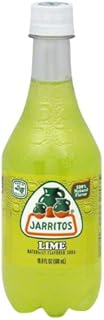 Jarritos Lime Soda Plastic Bottle, 16.9-Ounce (Pack of 24)