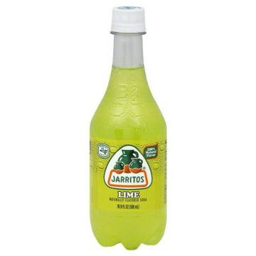 Lime Soda Plastic Bottle by Jarritos – 16.9-Ounce (Pack of 24), Green, Pack of 24