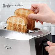 Betty Crocker Stainless Steel/Black / 2 - Slice / Modern Toasters