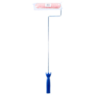 RollerLite 6" x 1/2" All Purpose Mini Roller Cover with 24" Frame by Roller Lite – 1/Pack, polyester, Pink/Blue, Model 624-AP050