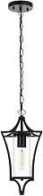 Belgrade One Light Outdoor Pendant Black