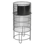 HUBERT Black / 15.0 pounds / 1 Trash, Recycling & Compost