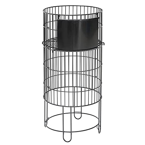 HUBERT Black / 15.0 pounds / 1 Trash, Recycling & Compost