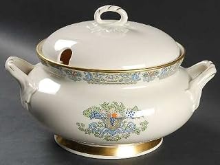 Lenox Autumn (Newer,Gold Backstamp) Tureen & Lid, Fine China Dinnerware
