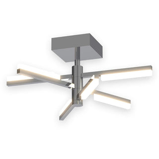 Chrome Stix Semi-Flush LED Mount by Artcraft by Art Craft Lighting – Chrome