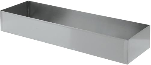 HUBERT Food Display Pan Stainless Steel - 20" L x 6" W x 3" H