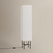Cy 3-Light Floor Lamp | Essential & Vogue Style | Black Iron Finish | Made of Iron & Textile | 56.25" Overall Height | -BI by Hudson Valley Lighting – Iron, Model AHL6403
