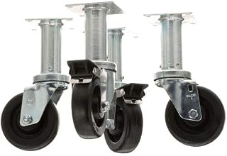 Exact FIT for Magikitch'n MKB3901504 CASTERS, 4"Wheel,9"Lift, 4 PK - Replacement Part by MAVRIK