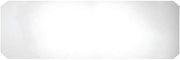 HUBERT Wire Shelving Clear Plastic Shelf Insert - 48" L x 18" W, 4 per Pack