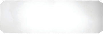 HUBERT Wire Shelving Clear Plastic Shelf Insert - 48" L x 18" W, 4 per Pack
