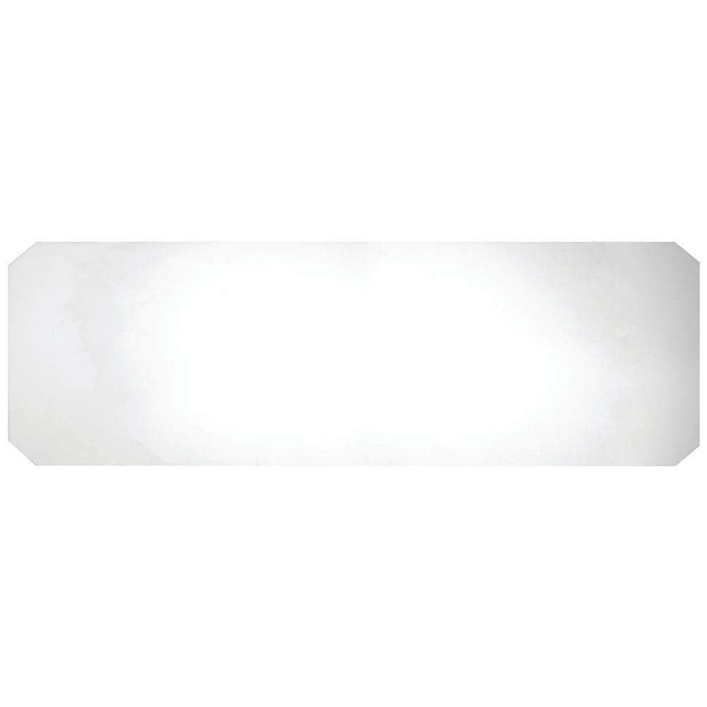 Wire Shelving Clear Plastic Shelf Insert - 48" L x 18" W by HUBERT – Plastic, Clear, Pack of 4, Model SL1848