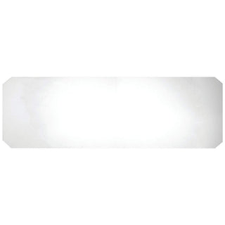 Wire Shelving Clear Plastic Shelf Insert - 48" L x 18" W by HUBERT – Plastic, Clear, Pack of 4, Model SL1848