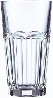 Arcoroc Arc Cardinal Fully Tempered Gotham Beverage Glass, 16-Ounce, Clear, Case of 36