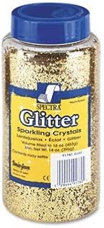 Pacon Spectra Glitter,16Oz,Gd (Pack of 10