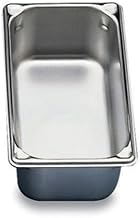 Vollrath 30322 Steam Table Pan, 2.6 qurt 1/3 Size Stainless Steel