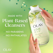 Olay Lime It Up with Lime & Bergamot / 22 Fl Oz (Pack of 1) / White Body Washes