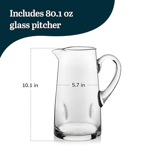 Libbey Impressions / 80.1 Ounces / Glass Pitcher Jugs
