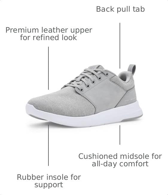 The Daily III Le Shoes by TravisMathew – 11, Heather Sleet, Model A45859