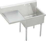 Elkay SS8360R4 Commercial Sink, Lustrous Satin Finish