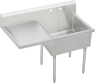 Elkay SS8360R4 Commercial Sink, Lustrous Satin Finish