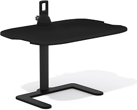 Products Stance Height-Adjustable Laptop Stand by Safco – 26.9"W x 18"D x 21.5"H, Alloy Steel, Black, Model 2180BL
