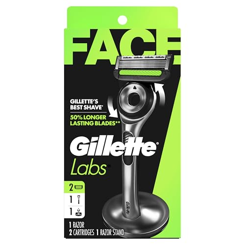 Gillette 4 Count (Pack of 1) / Silver / 1 Handle + 2 Refills Shaving & Grooming Sets
