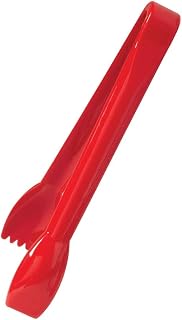 G.E.T. Enterprises UT-12-1-TRITAN-R Red 12" Pom Tong, Break Resistant, Red (Pack of 12)