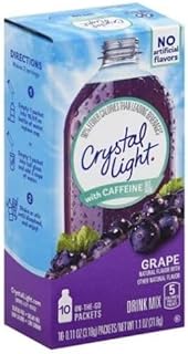 Crystal Light Drink Mix - 2 Boxes - 20 Packets (Grape)