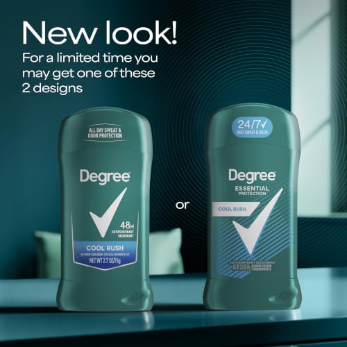 Degree 2.6 Ounce (Pack of 1) / Cool Rush / Green Antiperspirant Deodorant