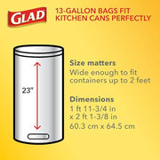 Glad 1 / 120 Count (Pack of 1) / White Trash Bags