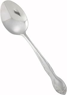 Winco 0004-10 Elegance Vibro Finish S/S Tablespoon - Dozen