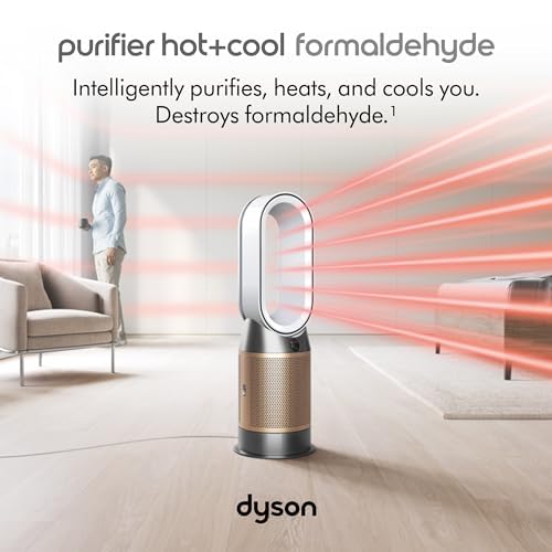 Purifier Hot+Cool Formaldehyde™ HP by Dyson – Large, White/Gold, Model 497044-01