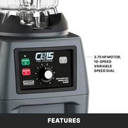 Waring Variable Speed w/Control Dial / Copolyester Jar CB15VP / 1 Gallon Countertop Blenders