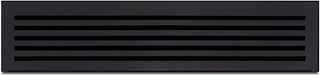 Summit Appliance Summit 23” Refrigerator Gap Filler, Decorative Refrigerator Grill, Black, Made In The USA