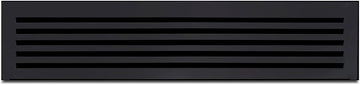 Summit Appliance Summit 23” Refrigerator Gap Filler, Decorative Refrigerator Grill, Black, Made In The USA