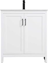 Elegant Kitchen and Bath Finnley 30" Single Bathroom Vanity in White