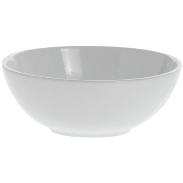 Ellipse Bowl by Front of the House – 6.25" Width, 5.75" Length, 16.0 ounces, Porcelain, White, Pack of 12