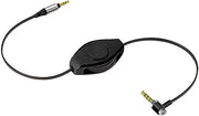 5-Foot Retractable Microphone and Auxiliary Cable