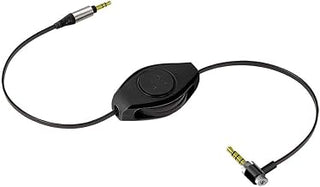 5-Foot Retractable Microphone and Auxiliary Cable