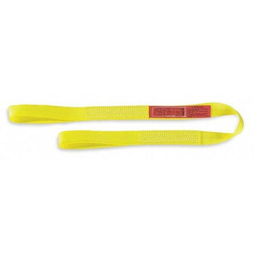 Web Sling by Lift All – Rubber, Yellow, Model EE1603DFX12