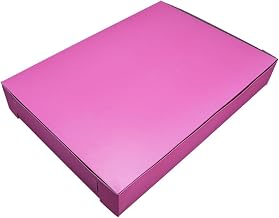 SOUTHERN CHAMPION TRAY SCT 0893 Pink Bakery Box, Cookie Box, Dessert Box, Sturdy and Disposable (Case of 100)