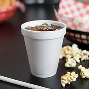 DART White / 6.0 ounces / 25 Count (Pack of 40) Cups